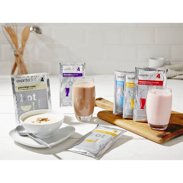 Exante Diet 6 Week Meals and Shakes Bumper Pack (4 Meal a Day Plan)