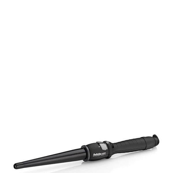 BaByliss PRO Dial a Heat Conical Wand (25–13 mm) – Black