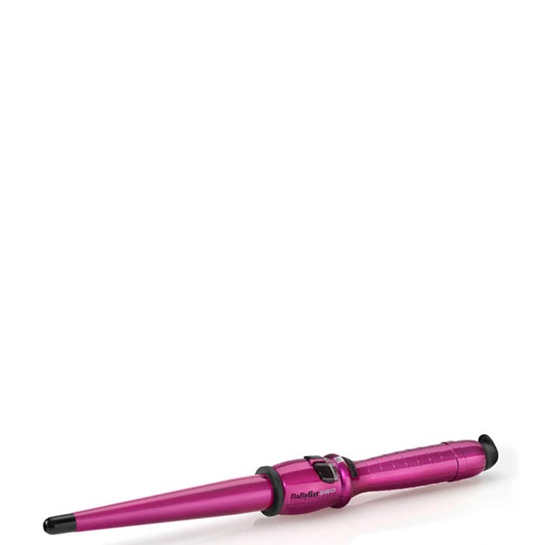 BaByliss PRO Dial a Heat Conical Wand (32–19 mm) – Pink