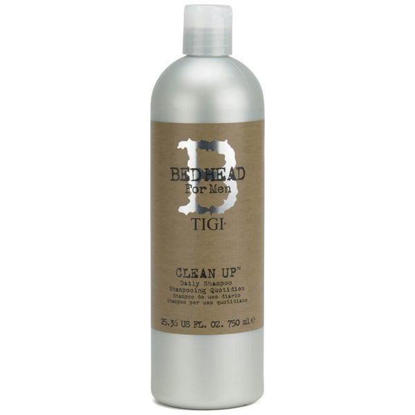 TIGI Bed Head for Men Clean Up Shampoo para uso diario (750 ml)
