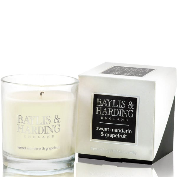Baylis & Harding Mosaic Sweet Mandarin and Grapefruit Single Wick Candle