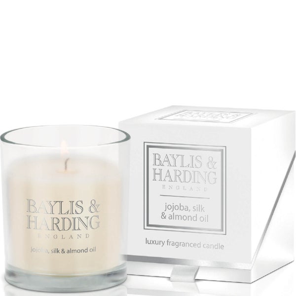 Baylis & Harding Mosaic Jojoba, Silk and Almond Single Wick Candle