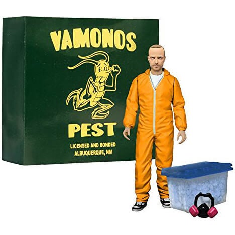 Breaking Bad figurine Deluxe Jesse Pinkman in Orange Hazmat Suit heo Exclusive  