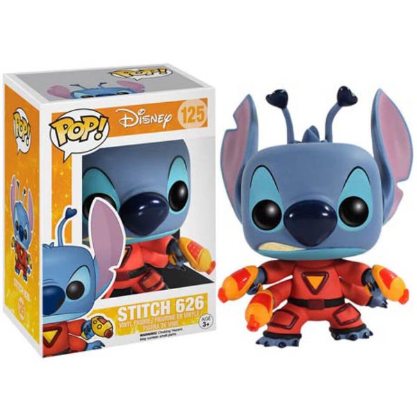 Figura Pop! Vinyl Disney Lilo y Stitch Experimento 626 Traje Espacial  