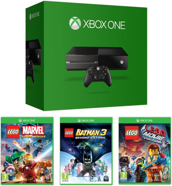 Xbox One Console Includes 3 LEGO Games