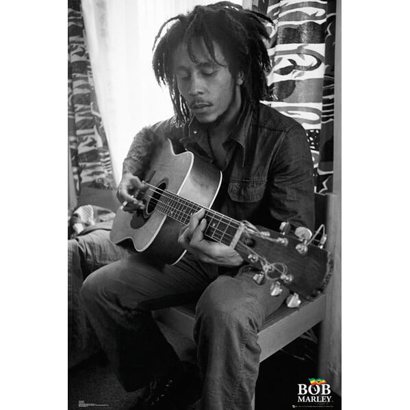 Bob Marley Guitar - Maxi Poster - 61 x 91.5cm