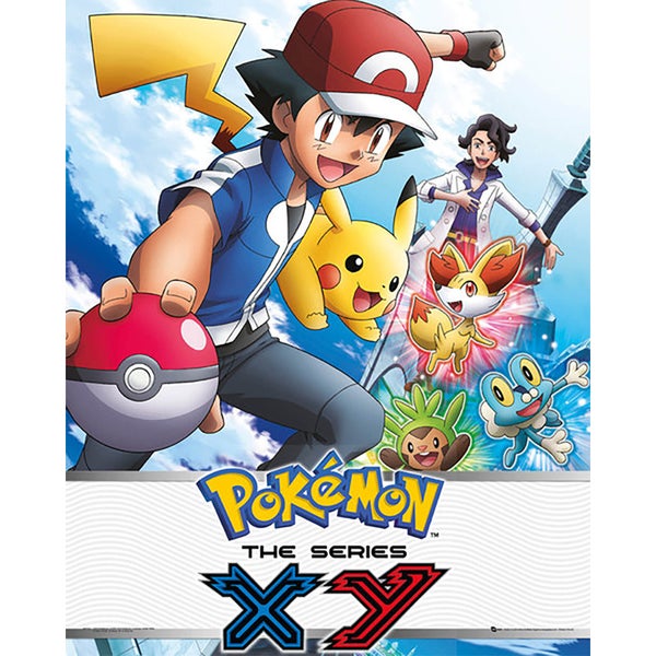 Pokémon X and Y - Mini Poster - 40 x 50cm