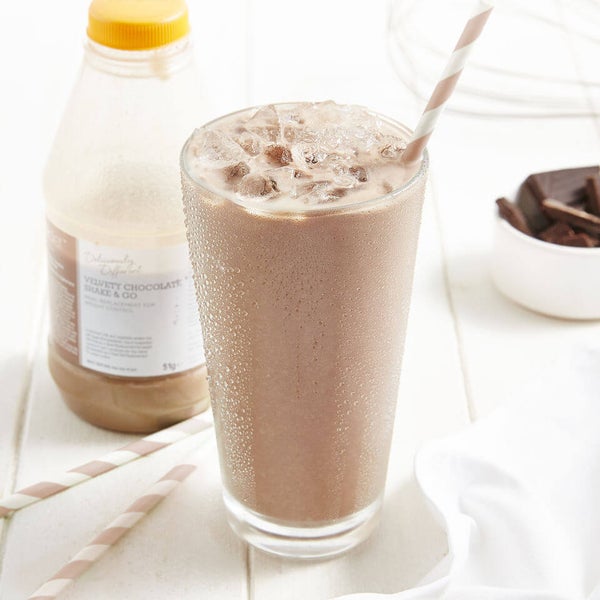 Deliciously Different Velvety Chocolate Shake and Go