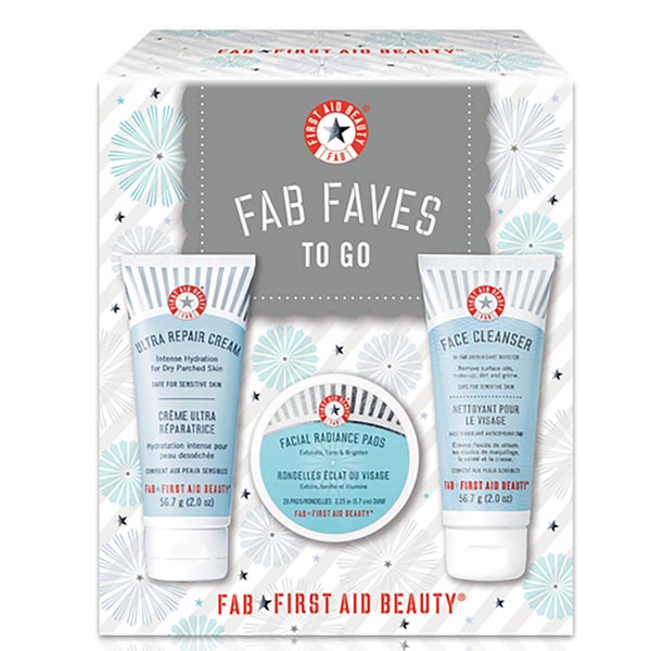 Zestaw kosmetyków podróżnych First Aid Beauty FAB Faves to Go