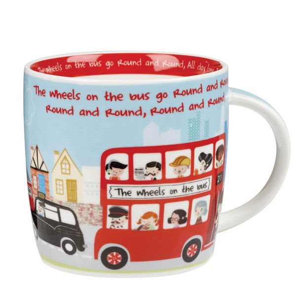 Little Rhymes Wheels on the Bus Mug in Gift Box
