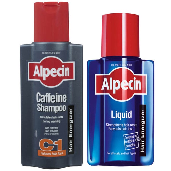 Alpecin Liquid zestaw z szamponem z kofeiną
