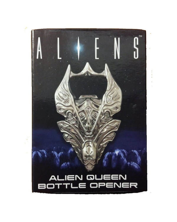 Aliens Queen Skull Metal Bottle Opener