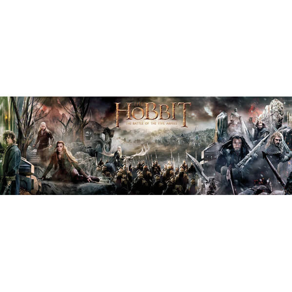 The Hobbit Battle of Five Armies Collage - Door Poster - 53 x 158cm