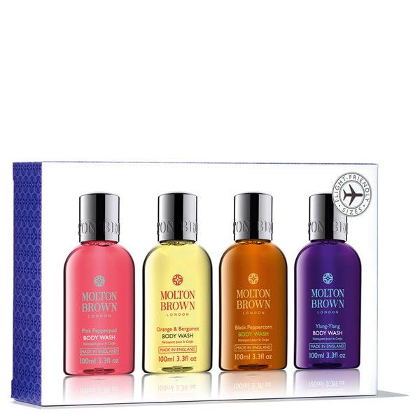 Molton Brown Bestsellers Travel Body Wash Set (4x100ml)