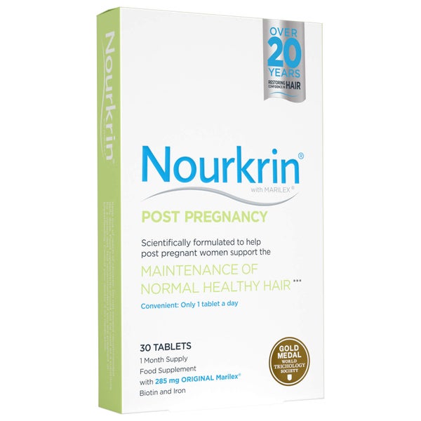 Nourkrin Post Pregnancy Tablets -raskaudenjälkeiset tabletit (30 kpl)