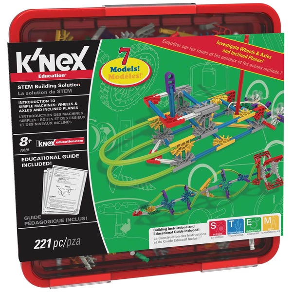 K'NEX Intro to Simple Machines: Wheels/Axles and Inclined Planes (78620)