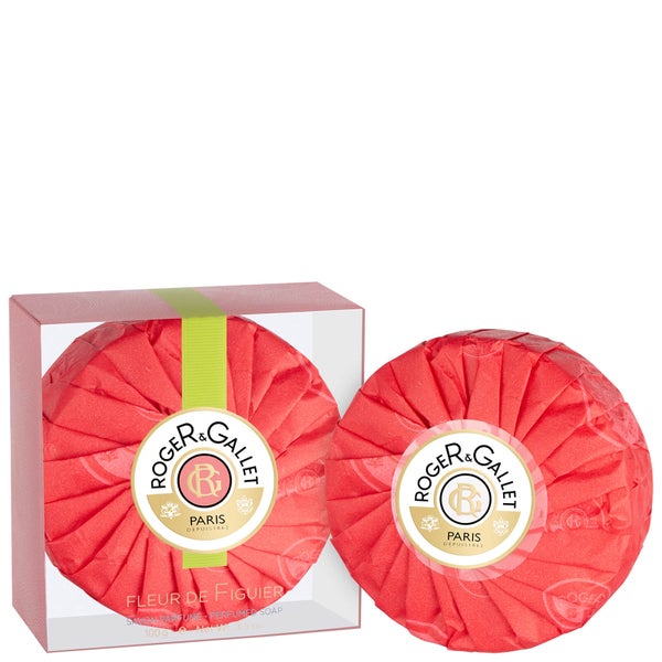 Sabonete Redondo Fleur de Figuier da Roger&Gallet 100 g - Caixa de Viagem