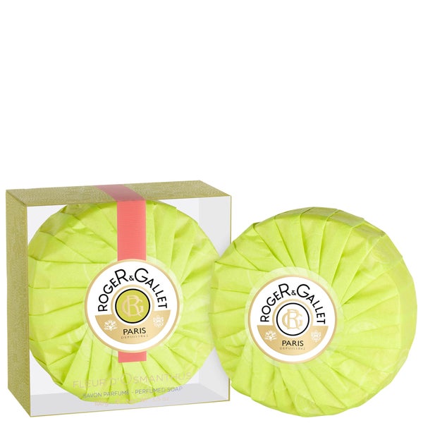Roger&Gallet Fleur d'Osmanthus Round Soap Travel Box 100g