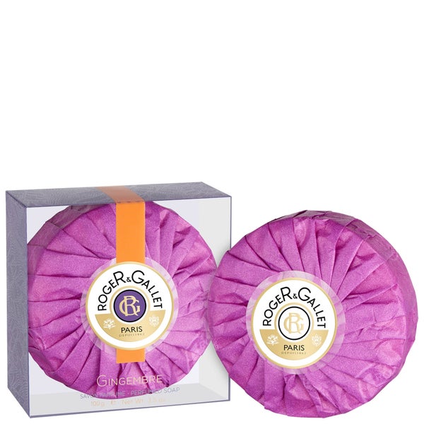 Roger&Gallet Gingembre Round Soap in Travel Box 100 g