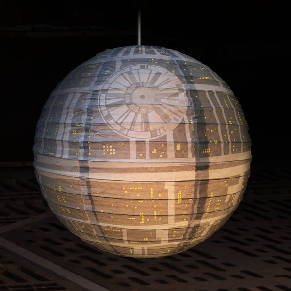 Star Wars Death Star Papieren Lampenkap