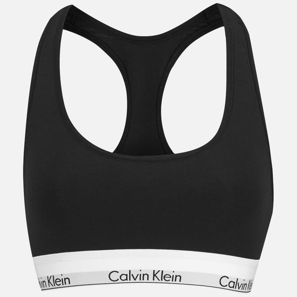 Calvin Klein Women's Modern Cotton Bralette - Black - S