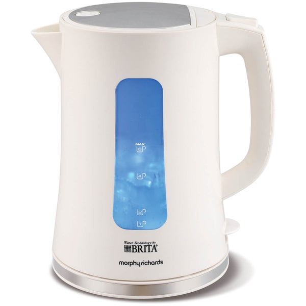 Morphy Richards 120004 Brita Accents Water Filter Kettle - White