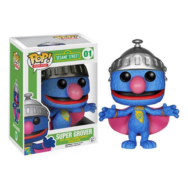 Sesame Street Super Grover Funko Pop! Figuur