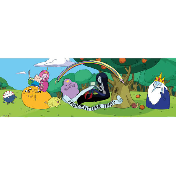 Adventure Time Cast 2 - Door Poster - 53 x 158cm