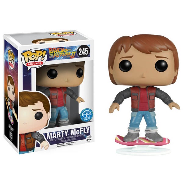 Back to the Future Marty McFly ZBOX Exclusieve Funko Pop! Figuur