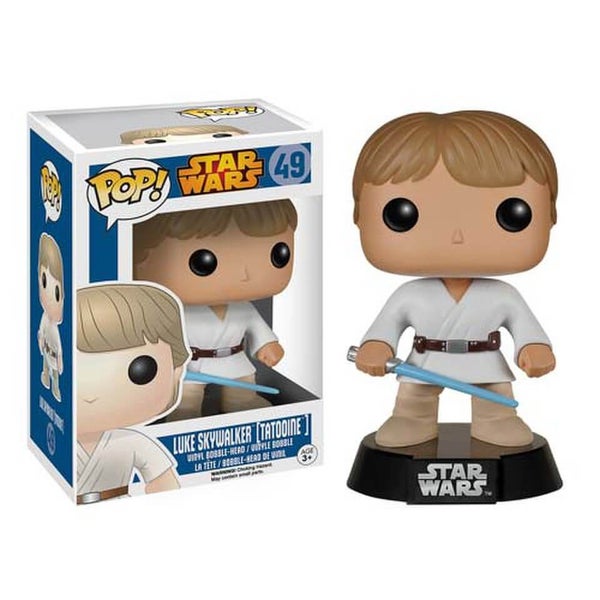 Star Wars Tatooine Luke Skywalker Pop! Vinyl Bobble Head Figure