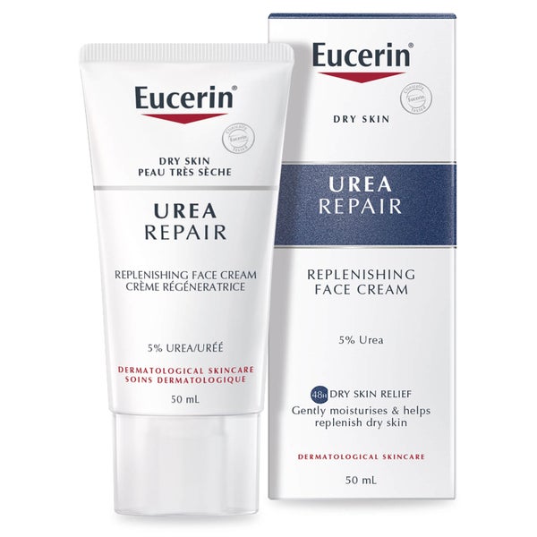 Eucerin® Dry Skin Replenishing Face Cream 5% Urea with Lactate (50 ml)