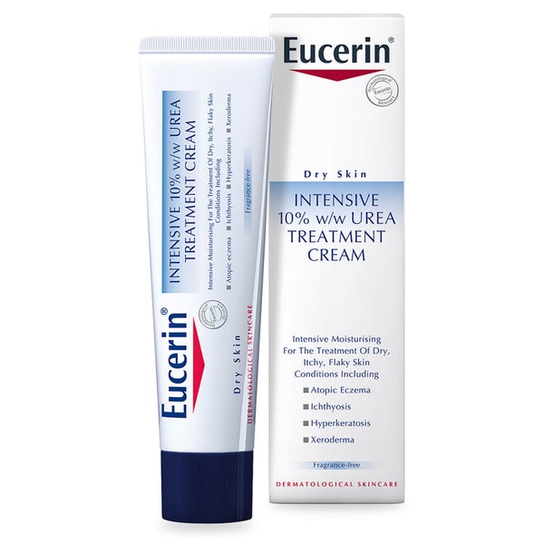 Eucerin® Dry Skin Intensive 10% w/w Urea Treatment Cream -hoitovoide (100ml)
