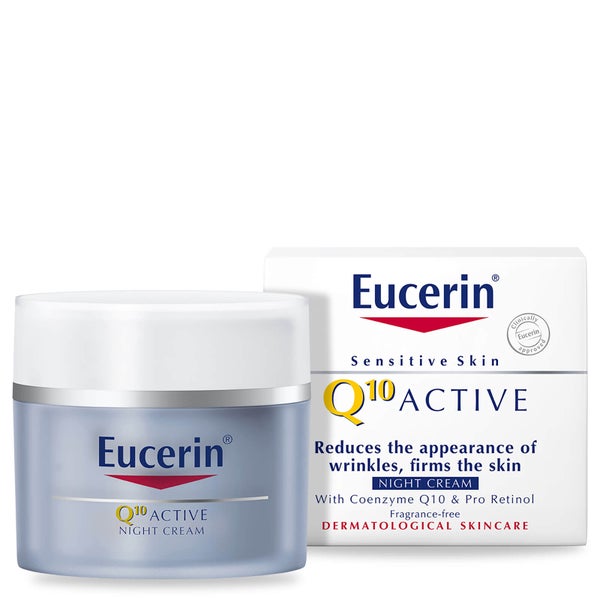 Eucerin® Sensitive Skin Q10 Aktivierende Anti-Falten Nachtcreme (50ml)