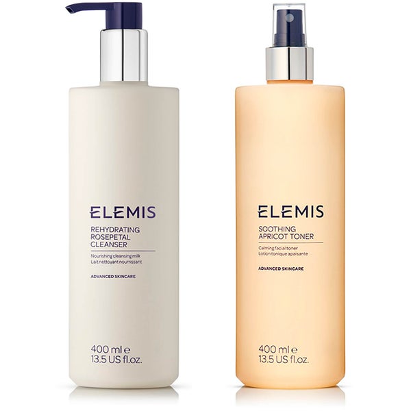 Elemis Supersize Soothing Cleanser and Toner Duo (Worth $96.80)
