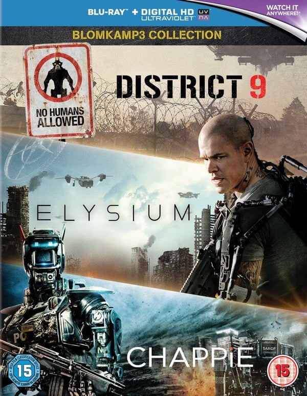 Chappie / District 9 / Elysium