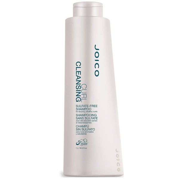 Joico Curl Cleansing Sulfate-Free Shampoo för studsande, hälsosam Curls (1000 ml)