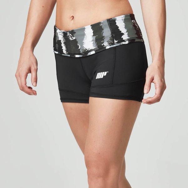 Myprotein Women's FT Athletic Shorts – Black Stroke