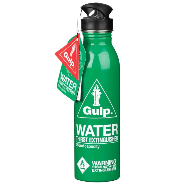 Green Glugg Trinkflasche - Durst Feuerlöscher