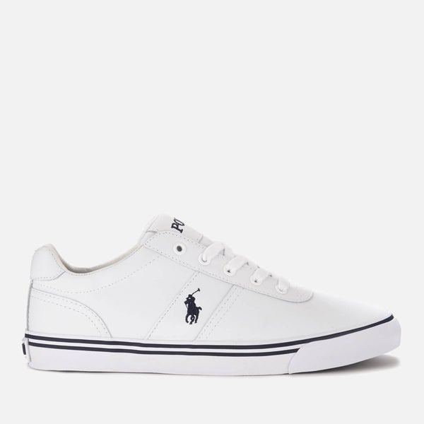 Polo Ralph Lauren Men's Hanford Leather Trainers - White