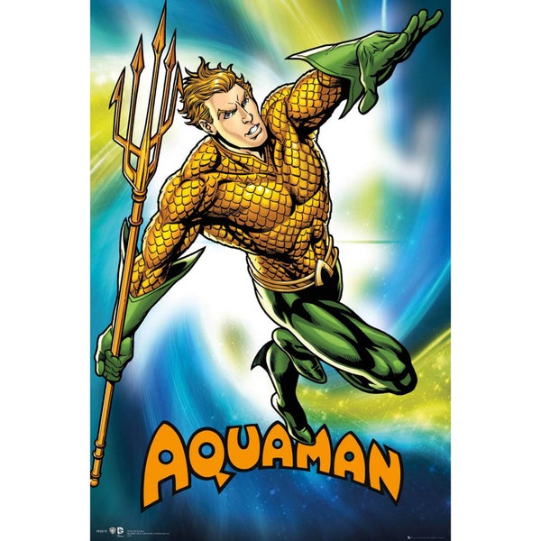 DC Comics Aquaman - 24 x 36 Inches Maxi Poster