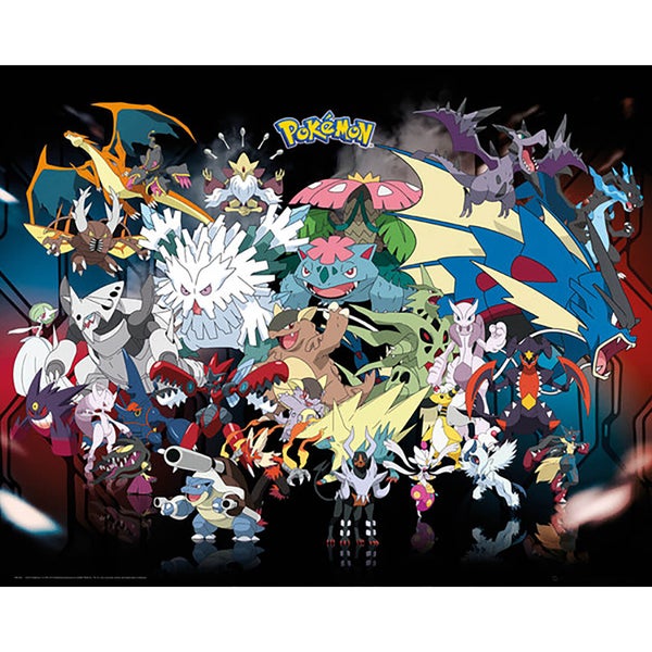 Pokémon Mega Mini Poster 40 x 50cm