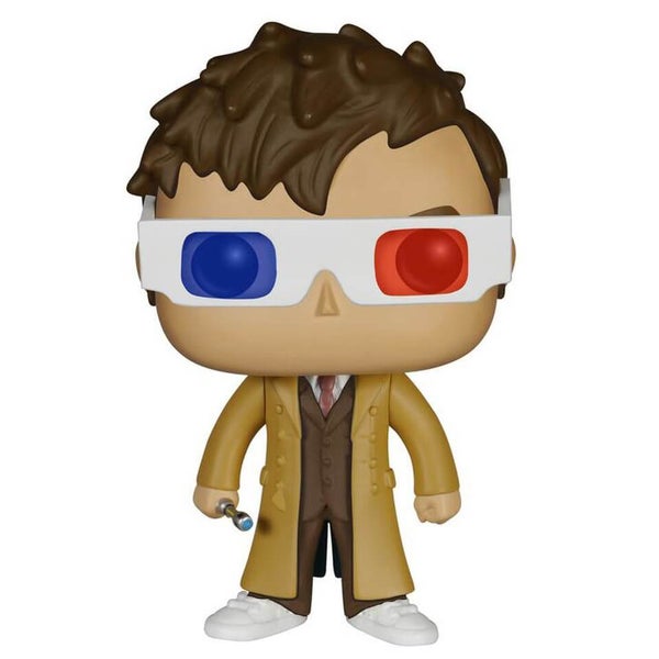 Doctor Who 10th Doctor 3D Specs Limited Edition Funko Pop! Figuur