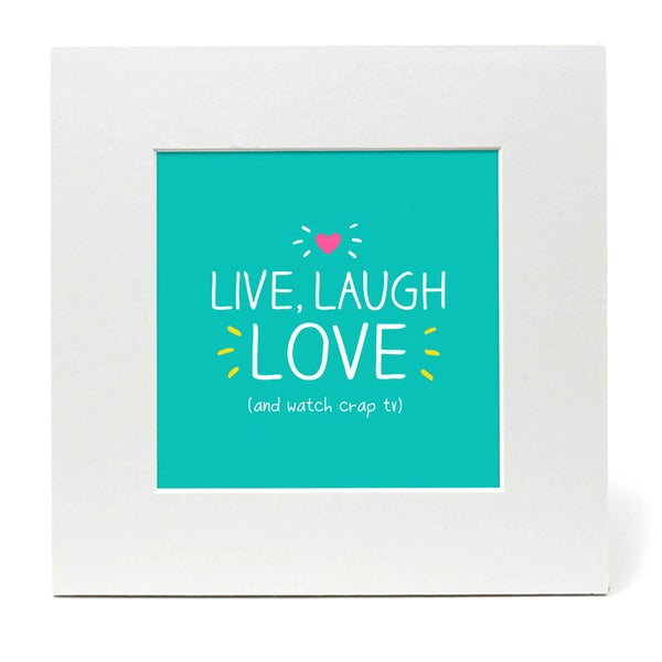 Happy Jackson Live Laugh Love Print