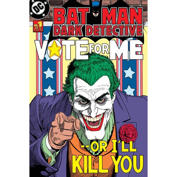 DC Comics Batman Joker Vote For Me - 24 x 36 Inches Maxi Poster