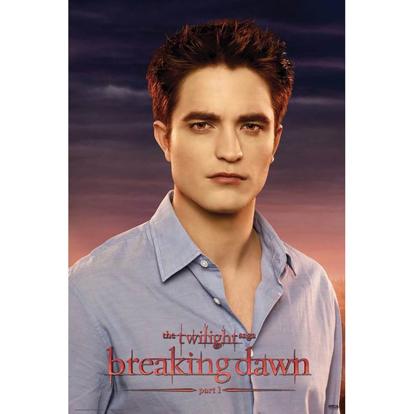 Twilight Breaking Dawn Part 1 Edward - 24 x 36 Inches Maxi Poster