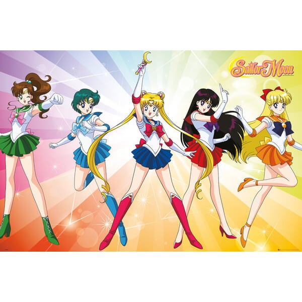 Sailor Moon Rainbow - 24 x 36 Inches Maxi Poster