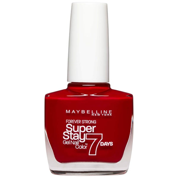 Vernis à ongles Forever Strong de Maybelline - Rouge intense