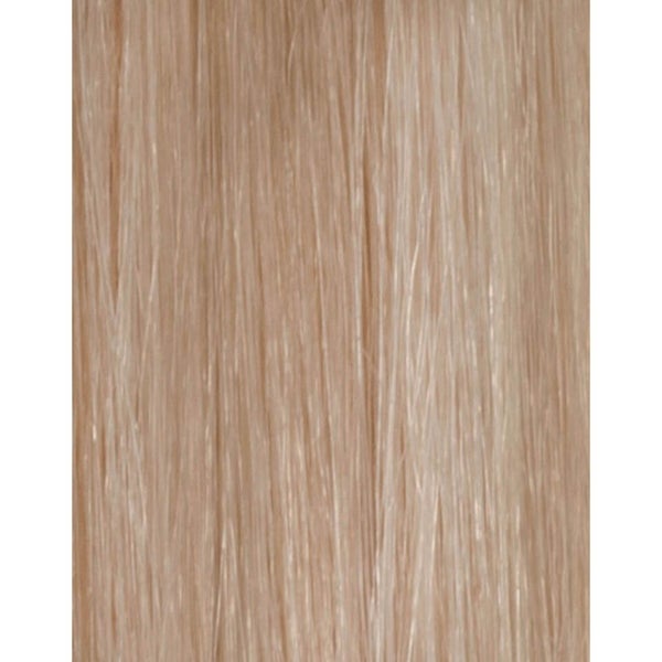 100% Remy Colour Swatch Hair Extension de Beauty Works - Champagne Blonde 613/18