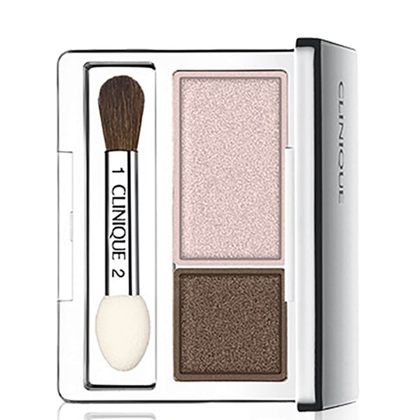 Clinique All About Shadow Duo - duo di ombretti Ivory Bisque/Bronze Satin