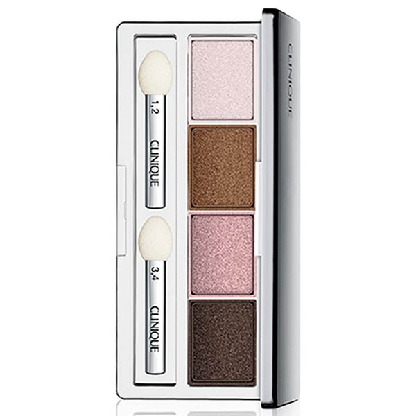 Clinique All About Shadow - set di 4 ombretti Quad Pink Chocolate